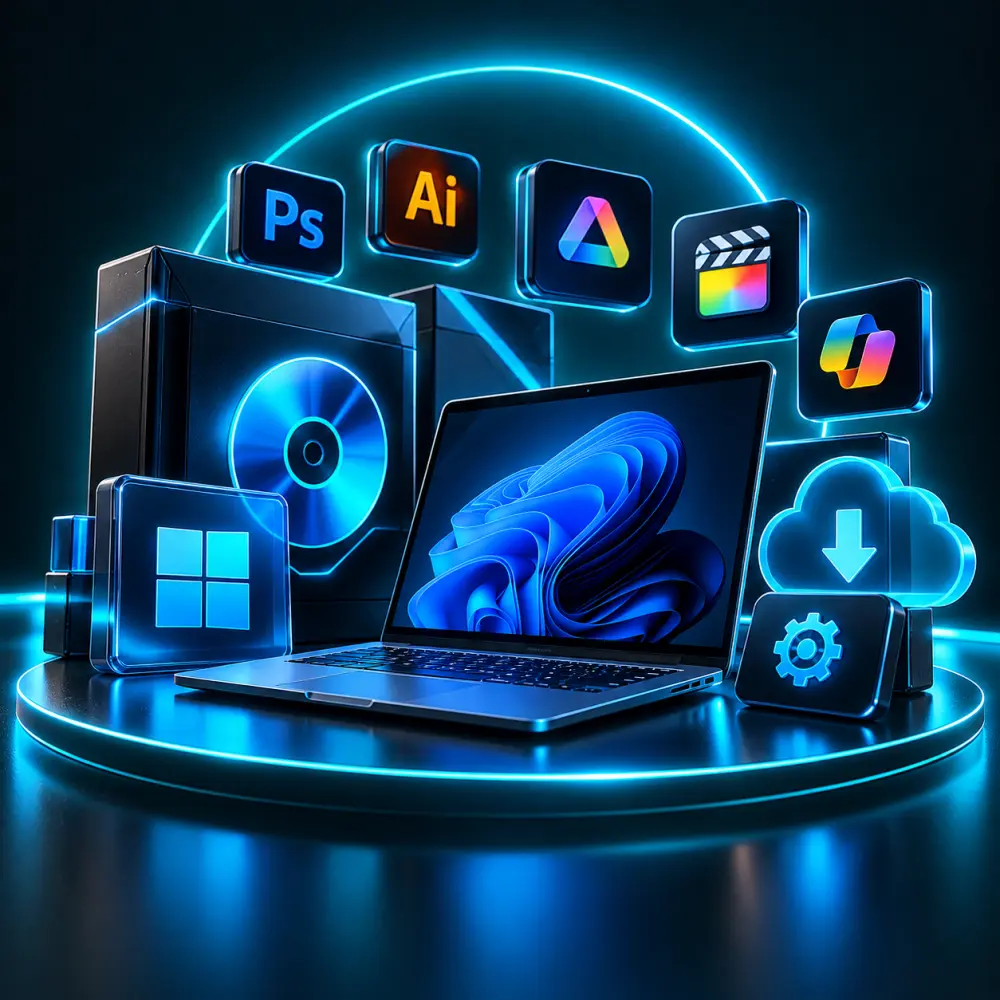 فۆڕمات و دابەزاندنی Software