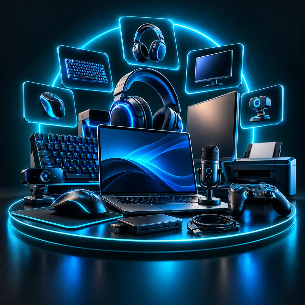 فرۆشتنی کەلوپەل و ئیکسسواراتی کۆمپیتەر