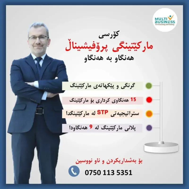  کۆرسی مارکێتینگی پرۆفیشناڵ